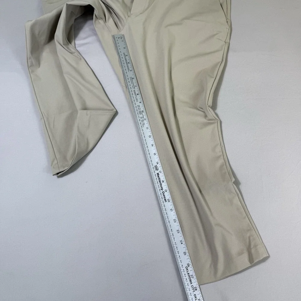 Lululemon‎ Commission Pants Mens 40x28 5 Pocket Chino Beige Performance Stretch